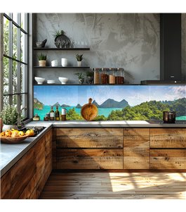 Glas Küchenrückwand 6 mm ESG Motive KRWM-0983