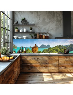 Glas Küchenrückwand 6 mm ESG Motive KRWM-0983
