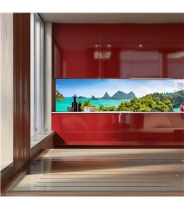 Glas Küchenrückwand 6 mm ESG Motive KRWM-0983