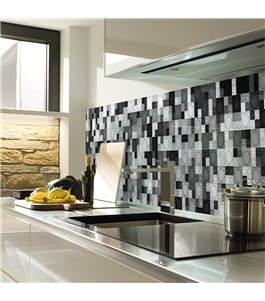 Küchenrückwand Platte 6 mm ESG Fliesenmotive KRWF-01-08