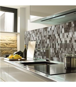 Küchenrückwand Platte 6 mm ESG Fliesenmotive KRWF-01-12