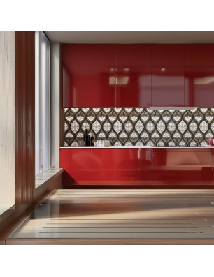 Küchenrückwand Platte 6 mm ESG Fliesenmotive KRWF-02-09