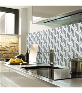Küchenrückwand Platte 6 mm ESG Fliesenmotive KRWF-03-01