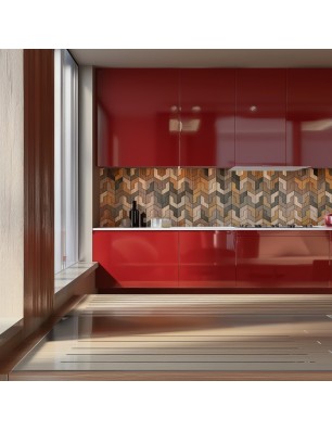 Küchenrückwand Platte 6 mm ESG Fliesenmotive KRWF-04-02