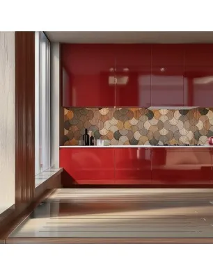 Küchenrückwand Platte 6 mm ESG Fliesenmotive KRWF-08-11