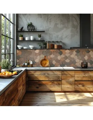 Küchenrückwand Platte 6 mm ESG Fliesenmotive KRWF-08-11