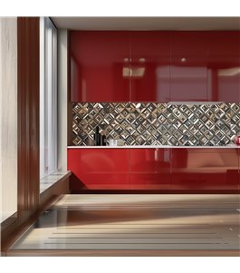Küchenrückwand Platte 6 mm ESG Fliesenmotive KRWF-14-20
