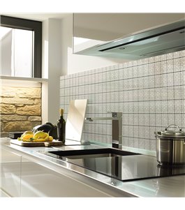 Küchenrückwand Platte 6 mm ESG Fliesenmotive KRWF-15-33