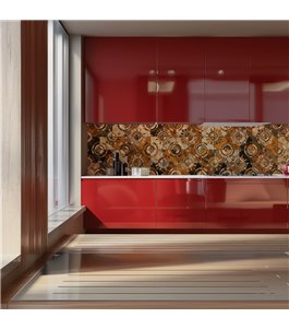 Küchenrückwand Platte 6 mm ESG Fliesenmotive KRWF-16-17