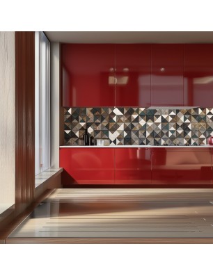 Küchenrückwand Platte 6 mm ESG Fliesenmotive KRWF-19-25
