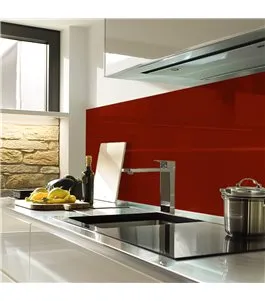 Küchenrückwand Glas 6 mm ESG Ral-Töne KRWR-3004