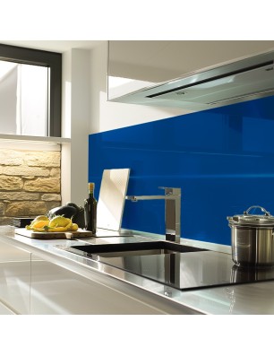 Küchenrückwand Glas 6 mm ESG Ral-Töne KRWR-5002