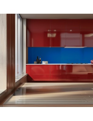 Küchenrückwand Glas 6 mm ESG Ral-Töne KRWR-5002