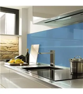 Küchenrückwand Glas 6 mm ESG Ral-Töne KRWR-5014