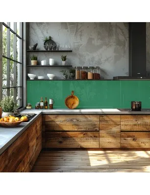 Küchenrückwand Glas 6 mm ESG Ral-Töne KRWR-6005