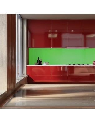 Küchenrückwand Glas 6 mm ESG Ral-Töne KRWR-6018