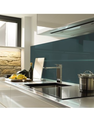 Küchenrückwand Glas 6 mm ESG Ral-Töne KRWR-7011