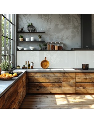Küchenrückwand Glas 6 mm ESG Ral-Töne KRWR-7035