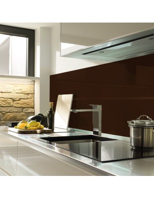 Küchenrückwand Glas 6 mm ESG Ral-Töne KRWR-8017