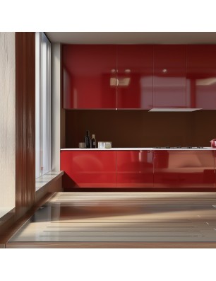 Küchenrückwand Glas 6 mm ESG Ral-Töne KRWR-8017