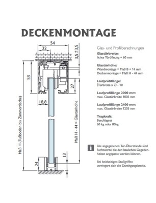 Schiebetürbeschlag SAN REMO Edelstahlfarbig