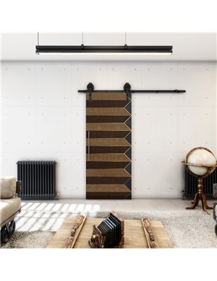 Holzschiebetür Barn-Line - Holz-Mix  Model 1007