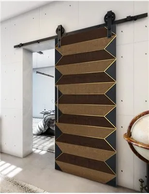 Holzschiebetür Barn-Line - Holz-Mix Model 1008