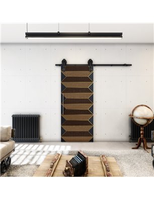 Holzschiebetür Barn-Line - Holz-Mix  Model 1008
