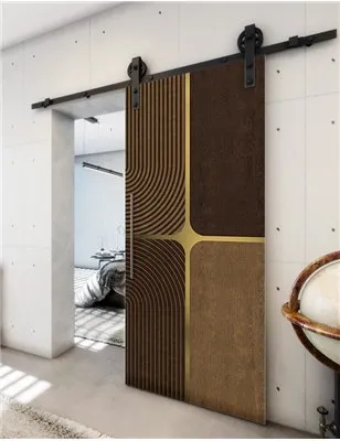 Holzschiebetür Barn-Line - Holz-Mix Model 1017