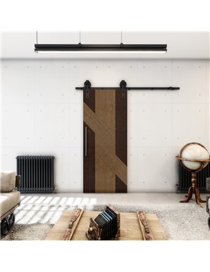 Holzschiebetür Barn-Line - Holz-Mix  Model 1019
