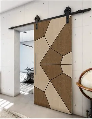 Holzschiebetür Barn-Line - Holz-Mix Model 1075
