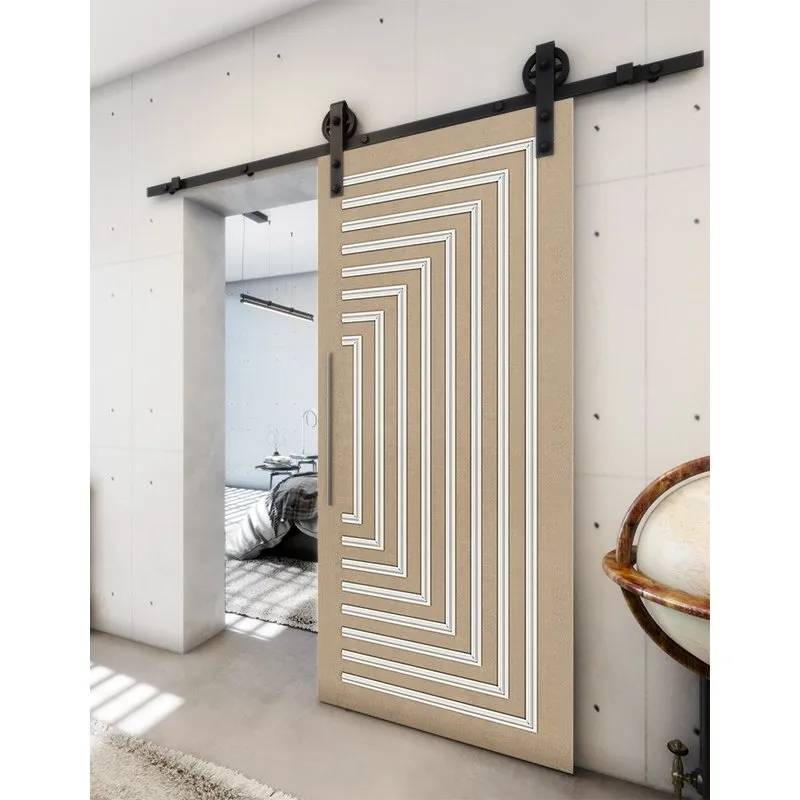 Holzschiebetür Barn-Line - Eiche und Weiss Model 1001