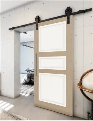 Holzschiebetür Barn-Line - Eiche und Weiss Model 1021