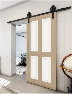 Holzschiebetür Barn-Line - Eiche und Weiss Model 1022