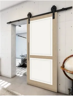 Holzschiebetür Barn-Line - Eiche und Weiss Model 1023