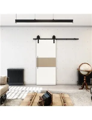 Holzschiebetür Barn-Line - Eiche und Weiss Model 1032