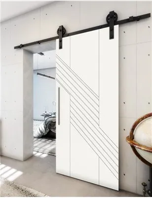 Holzschiebetür Barn-Line - Weiss Model 1019