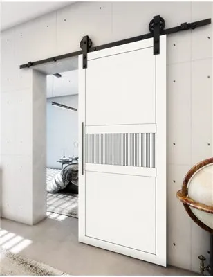 Holzschiebetür Barn-Line - Weiss Model 1042