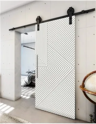Holzschiebetür Barn-Line - Weiss Model 1058