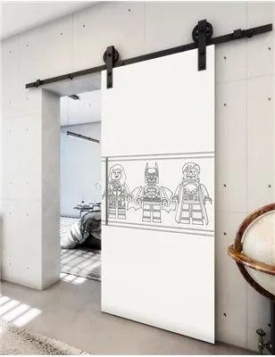 Holzschiebetür Barn-Line - Weiss Model 1063