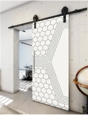 Holzschiebetür Barn-Line - Weiss Model 1080