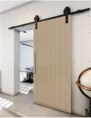 Holzschiebetür Barn-Line - Eiche Model 1043