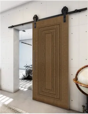 Holzschiebetür Barn-Line - Nussbaum Model 1002