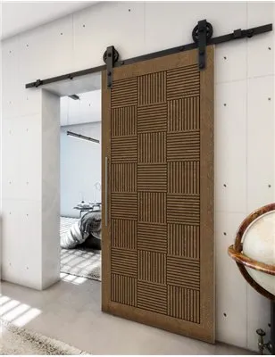 Holzschiebetür Barn-Line - Nussbaum Model 1015