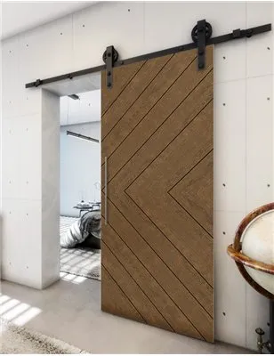 Holzschiebetür Barn-Line - Nussbaum Model 1038