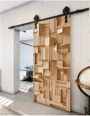 Holzschiebetür Barn-Line - Holzkunst Model 1001