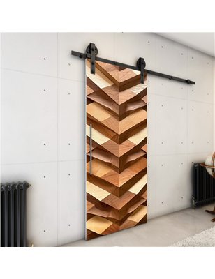 Holzschiebetür Barn-Line - Holzkunst  Model 1010
