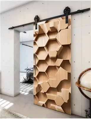 Holzschiebetür Barn-Line - Holzkunst Model 1017