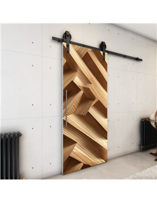 Holzschiebetür Barn-Line - Holzkunst  Model 1025