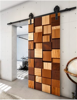 Holzschiebetür Barn-Line - Holzkunst  Model 1061